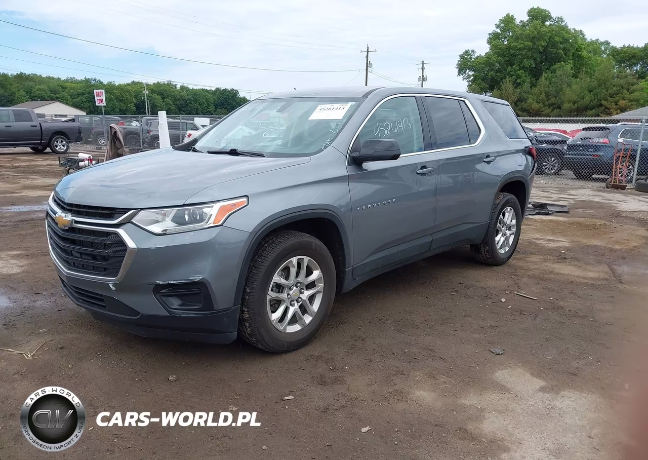 2021 Chevrolet Traverse Awd Ls VIN:1GNEVFKW3MJ244051 - 2