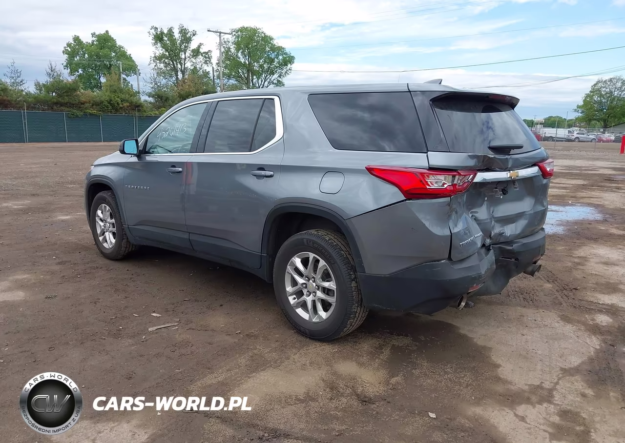 2021 Chevrolet Traverse Awd Ls VIN:1GNEVFKW3MJ244051 - 3