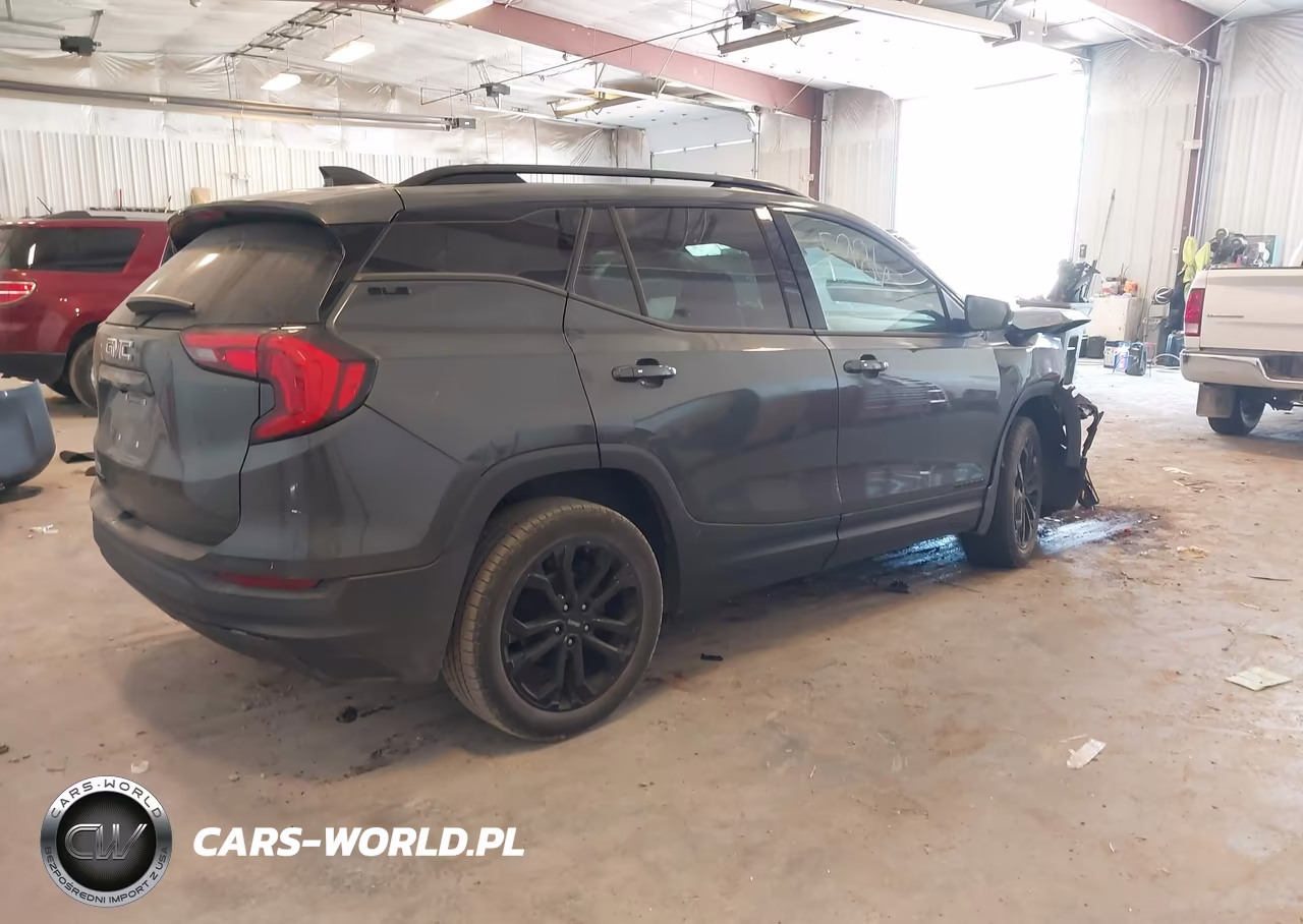 2020 GMC Terrain Fwd Sle VIN:3GKALMEVXLL143203 - 4