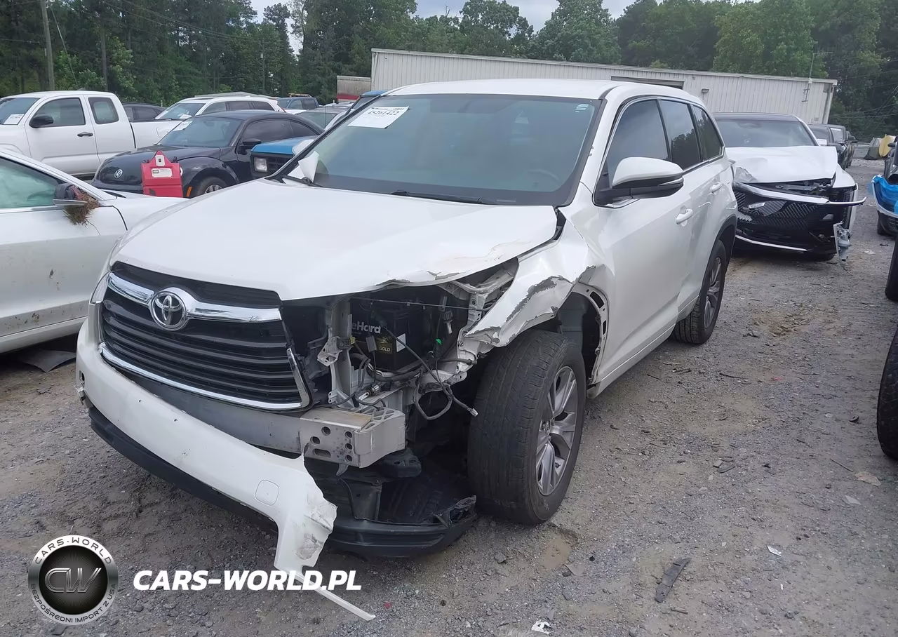 2014 Toyota Highlander Le Plus V6 VIN:5TDZKRFH7ES030863 - 2