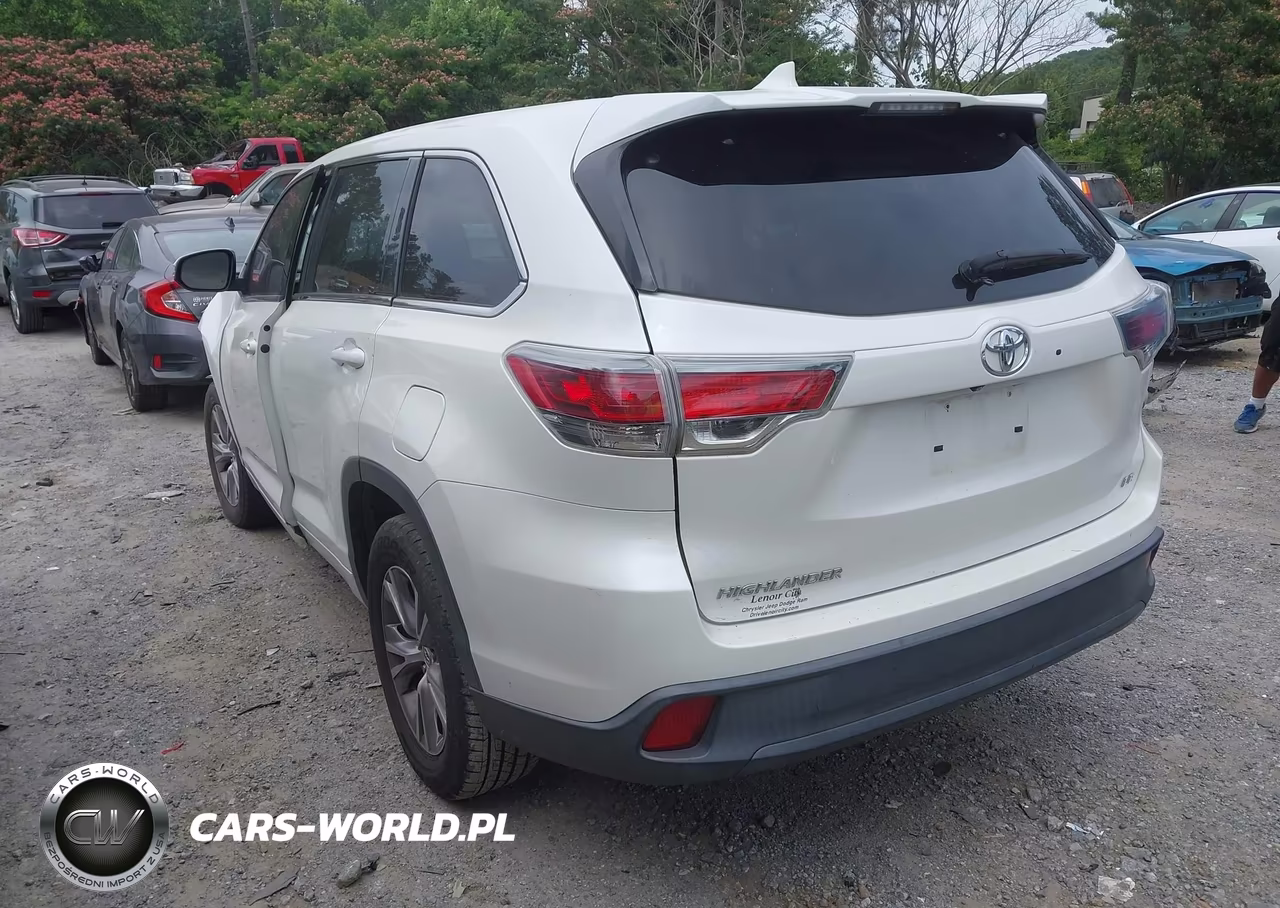 2014 Toyota Highlander Le Plus V6 VIN:5TDZKRFH7ES030863 - 3