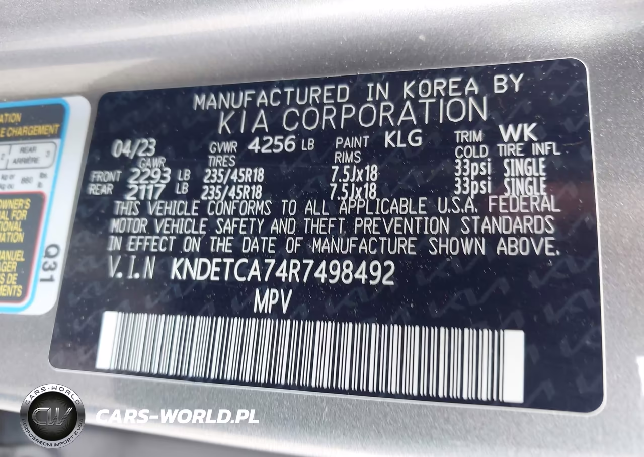 2024 Kia Seltos Sx Turbo VIN:KNDETCA74R7498492 - 9