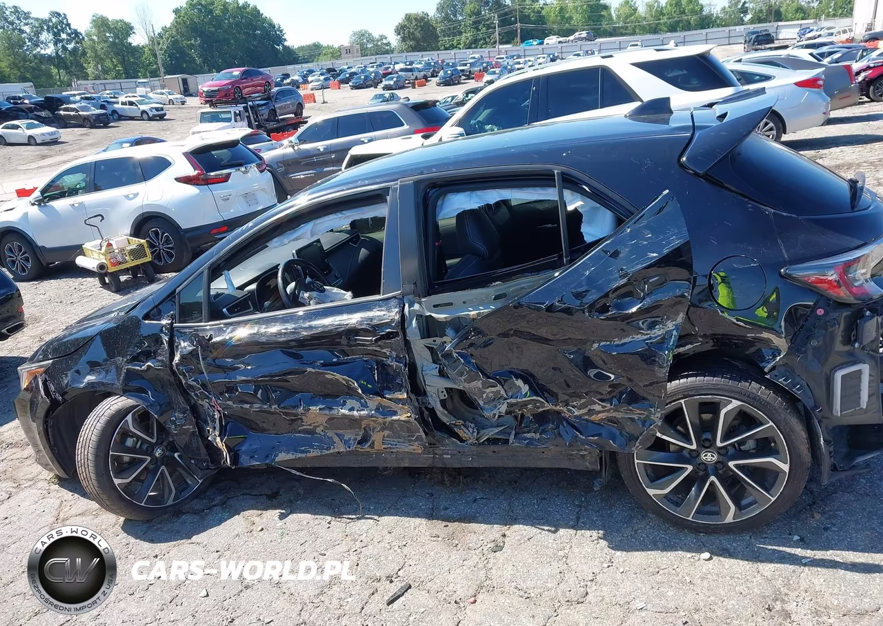 2019 Toyota Corolla Xse VIN:JTNK4RBE9K3045557 - 13