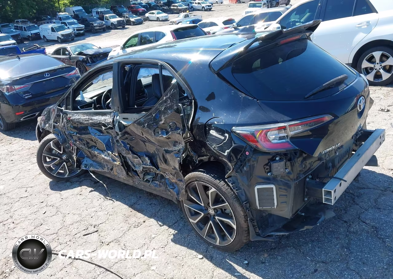 2019 Toyota Corolla Xse VIN:JTNK4RBE9K3045557 - 3