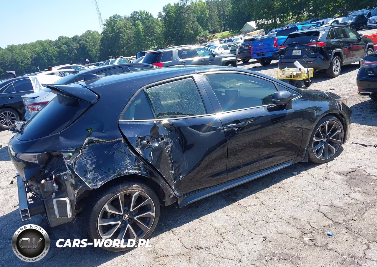 2019 Toyota Corolla Xse VIN:JTNK4RBE9K3045557 - 4