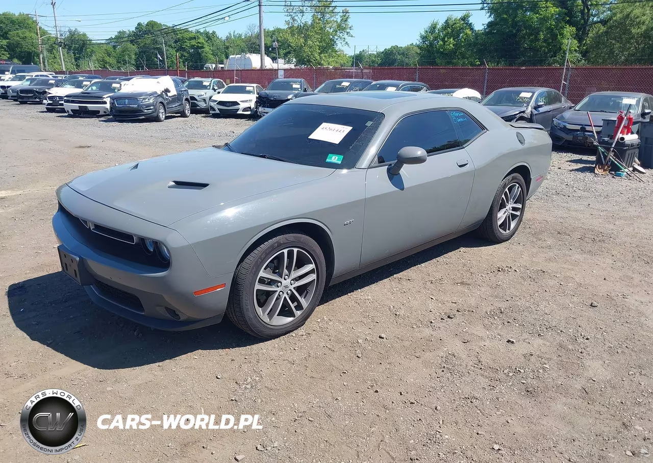 2018 Dodge Challenger Gt Awd VIN:2C3CDZGG9JH192142 - 2