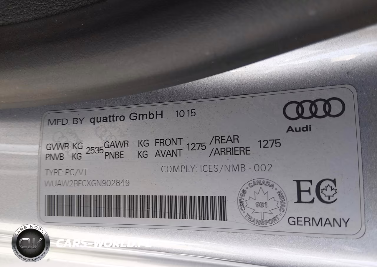 2016 Audi Rs 7 4.0T Prestige VIN:WUAW2BFCXGN902849 - 9