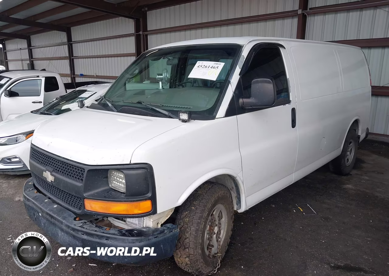 2008 Chevrolet Express Work Van VIN:1GCFG154681204881 - 2