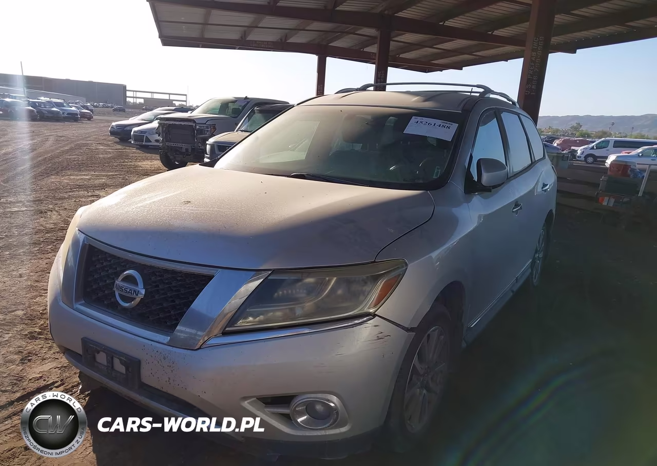 2014 Nissan Pathfinder Sl VIN:5N1AR2MN3EC681803 - 2