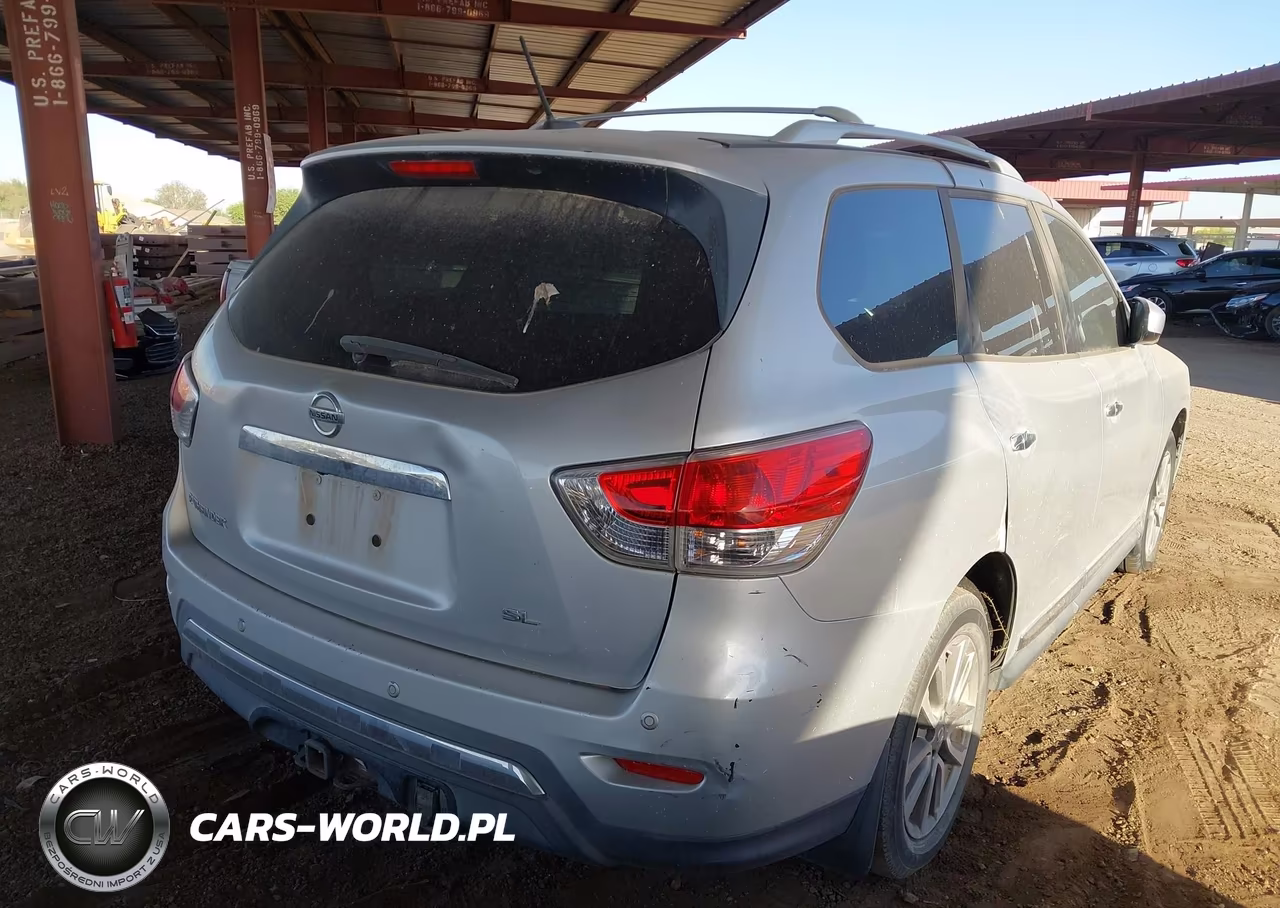 2014 Nissan Pathfinder Sl VIN:5N1AR2MN3EC681803 - 4