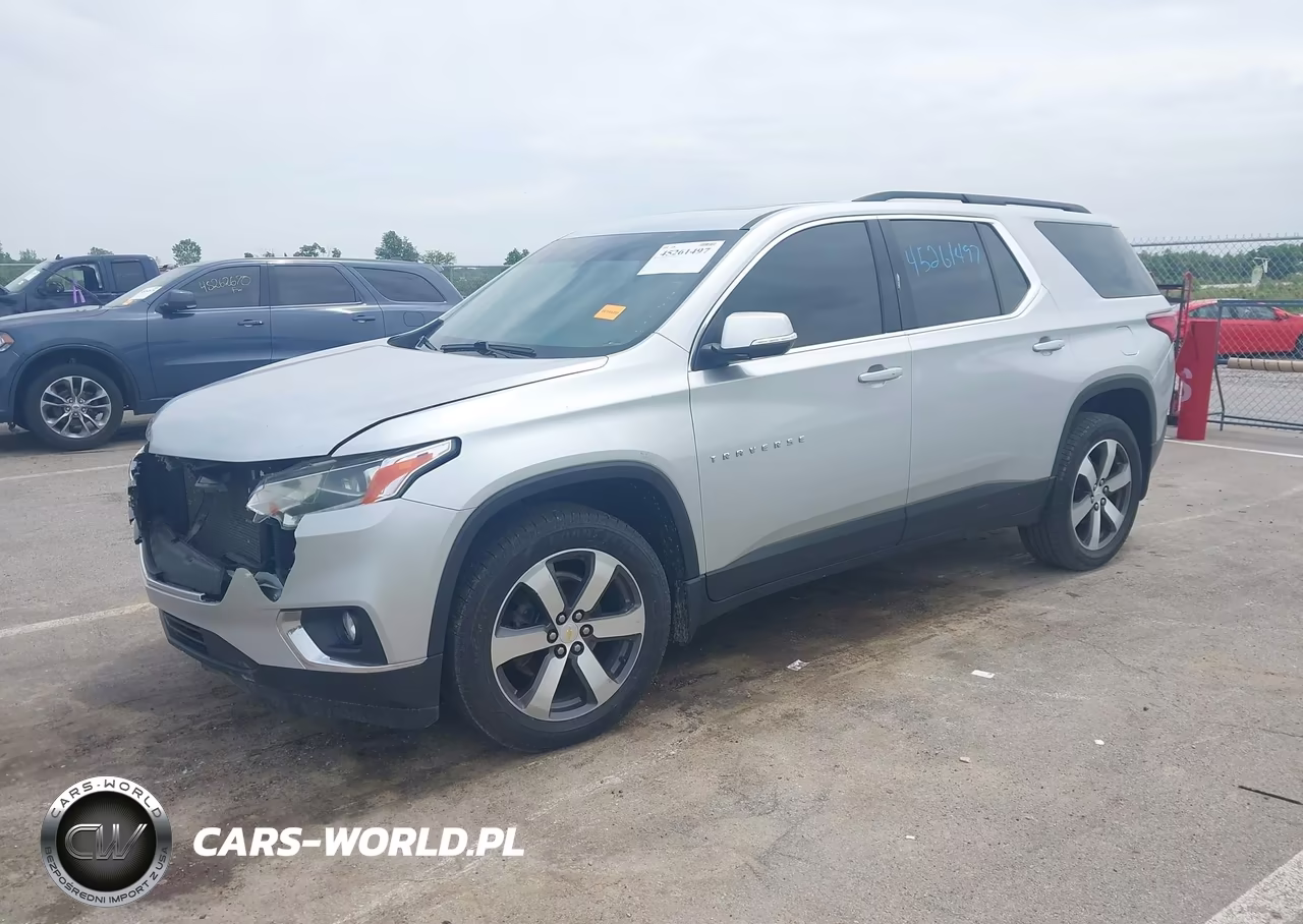 2021 Chevrolet Traverse Fwd Lt Leather VIN:1GNERHKW3MJ229095 - 2