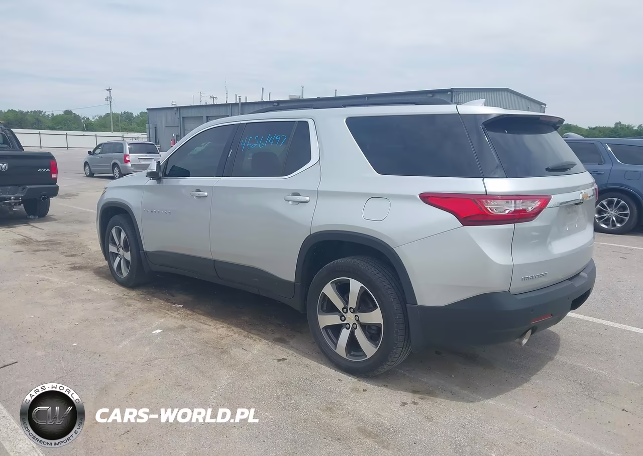 2021 Chevrolet Traverse Fwd Lt Leather VIN:1GNERHKW3MJ229095 - 3