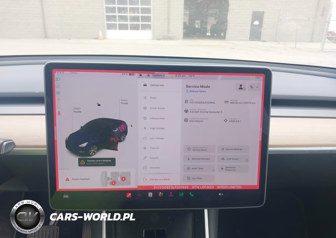 2020 Tesla Model Y Long Range Dual Motor All-Wheel Drive VIN:5YJYGDEE3LF031940 - 19