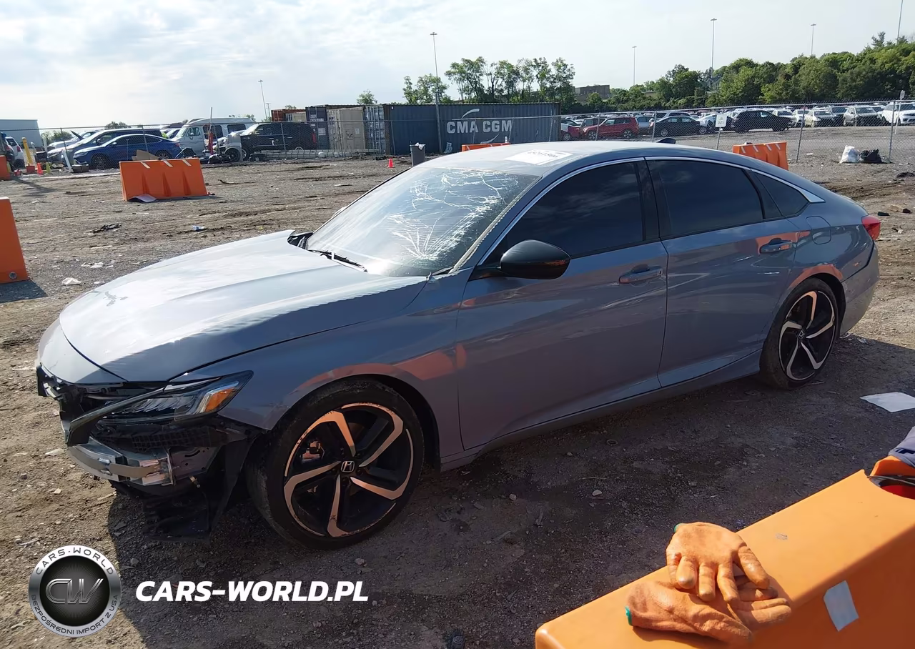 2022 Honda Accord Sport VIN:1HGCV1F35NA117386 - 2