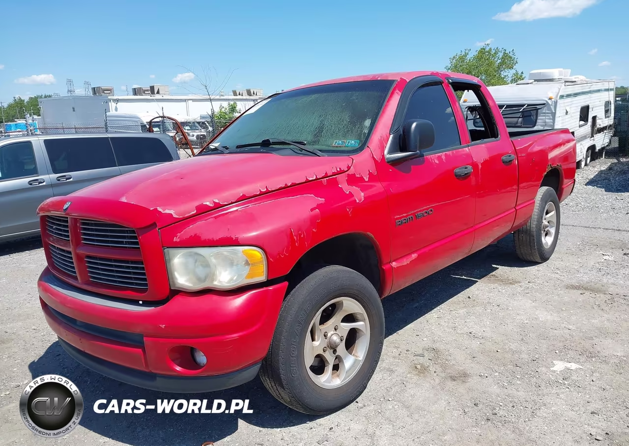 2003 Dodge Ram 1500 Slt-Laramie-St VIN:1D7HA18N03S165597 - 2
