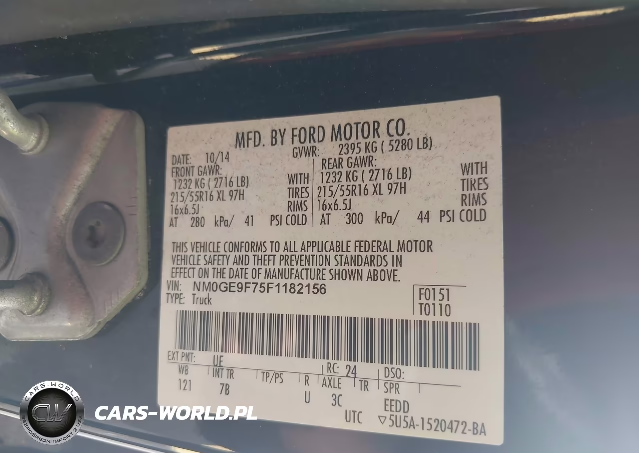 2015 Ford Transit Connect Xlt VIN:NM0GE9F75F1182156 - 9