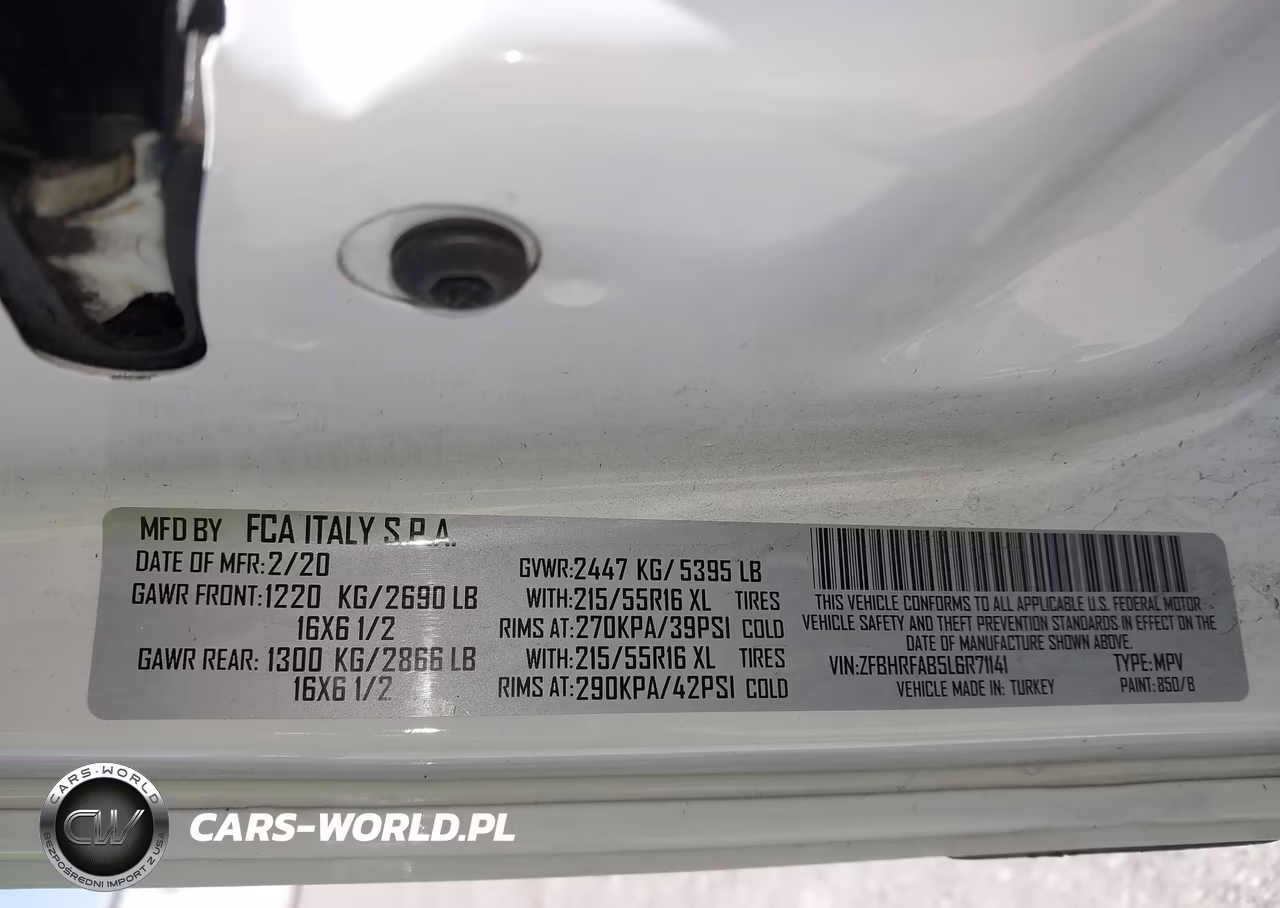 2020 Ram Promaster City Tradesman VIN:ZFBHRFAB5L6R71141 - 9