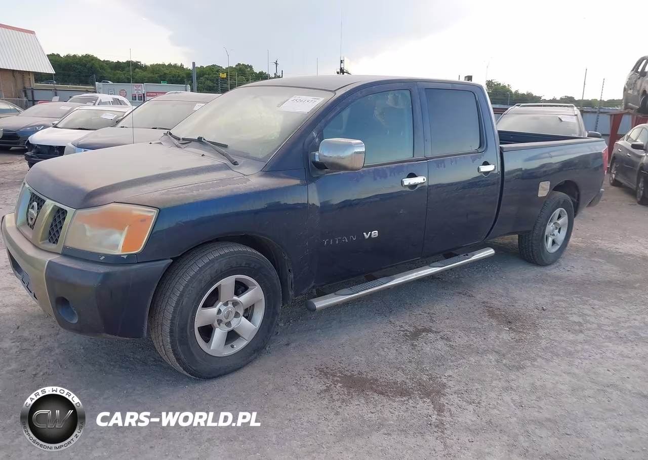 2008 Nissan Titan Xe VIN:1N6BA07G98N303539 - 2