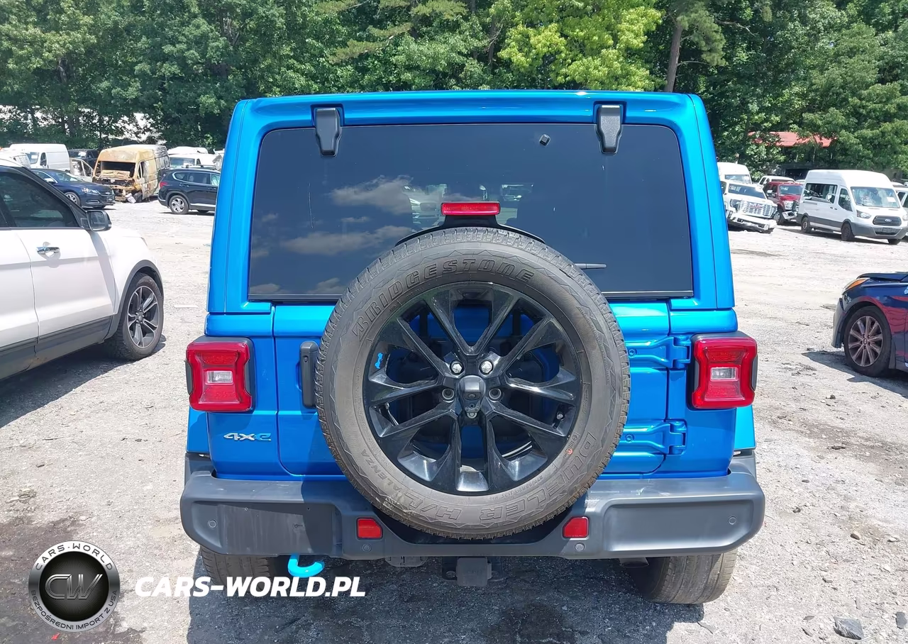 2022 Jeep Wrangler 4Xe Unlimited Sahara 4X4 VIN:1C4JJXP68NW218499 - 16