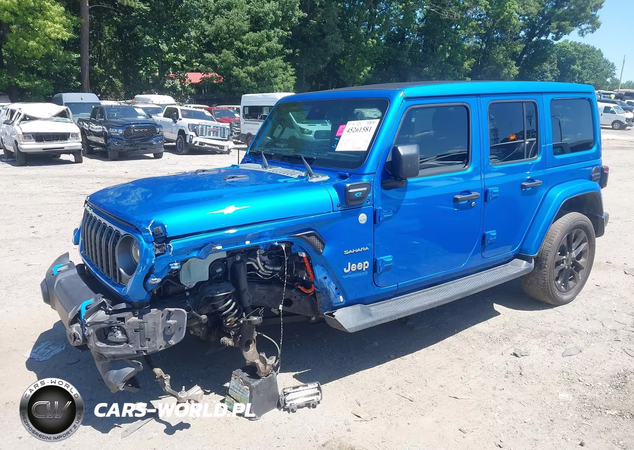2022 Jeep Wrangler 4Xe Unlimited Sahara 4X4 VIN:1C4JJXP68NW218499 - 2