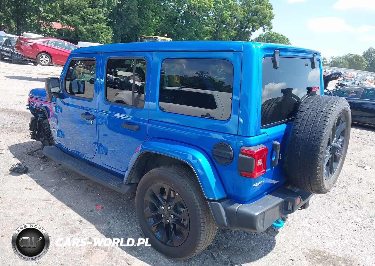 2022 Jeep Wrangler 4Xe Unlimited Sahara 4X4 VIN:1C4JJXP68NW218499 - 3