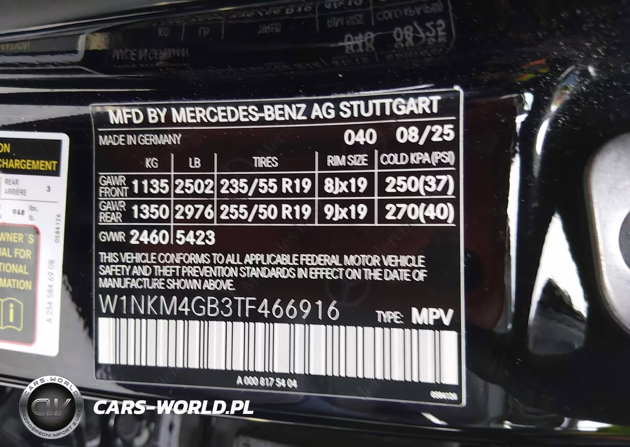 2026 Mercedes-Benz Glc 300 VIN:W1NKM4GB3TF466916 - 9