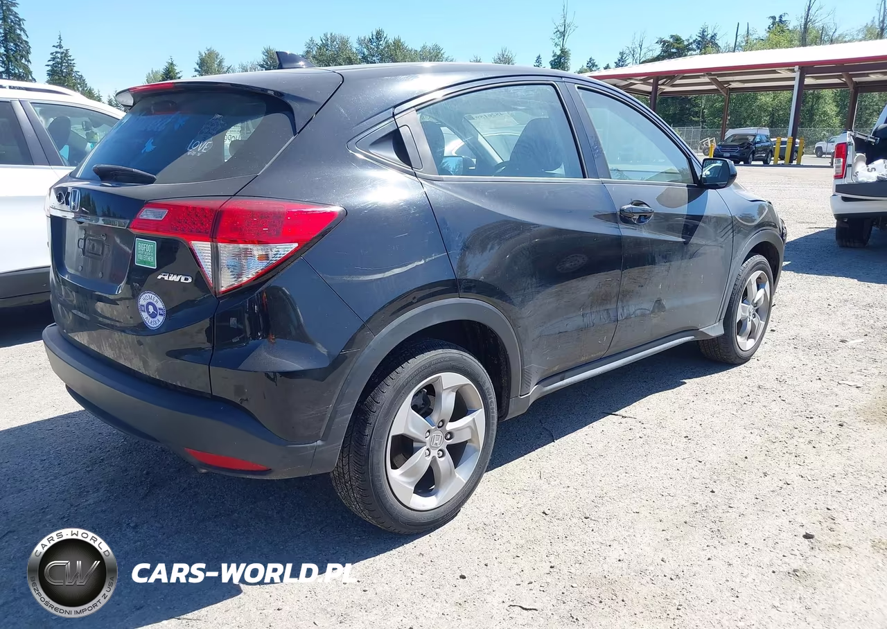 2020 Honda Hr-V Awd Lx VIN:3CZRU6H34LM714772 - 4