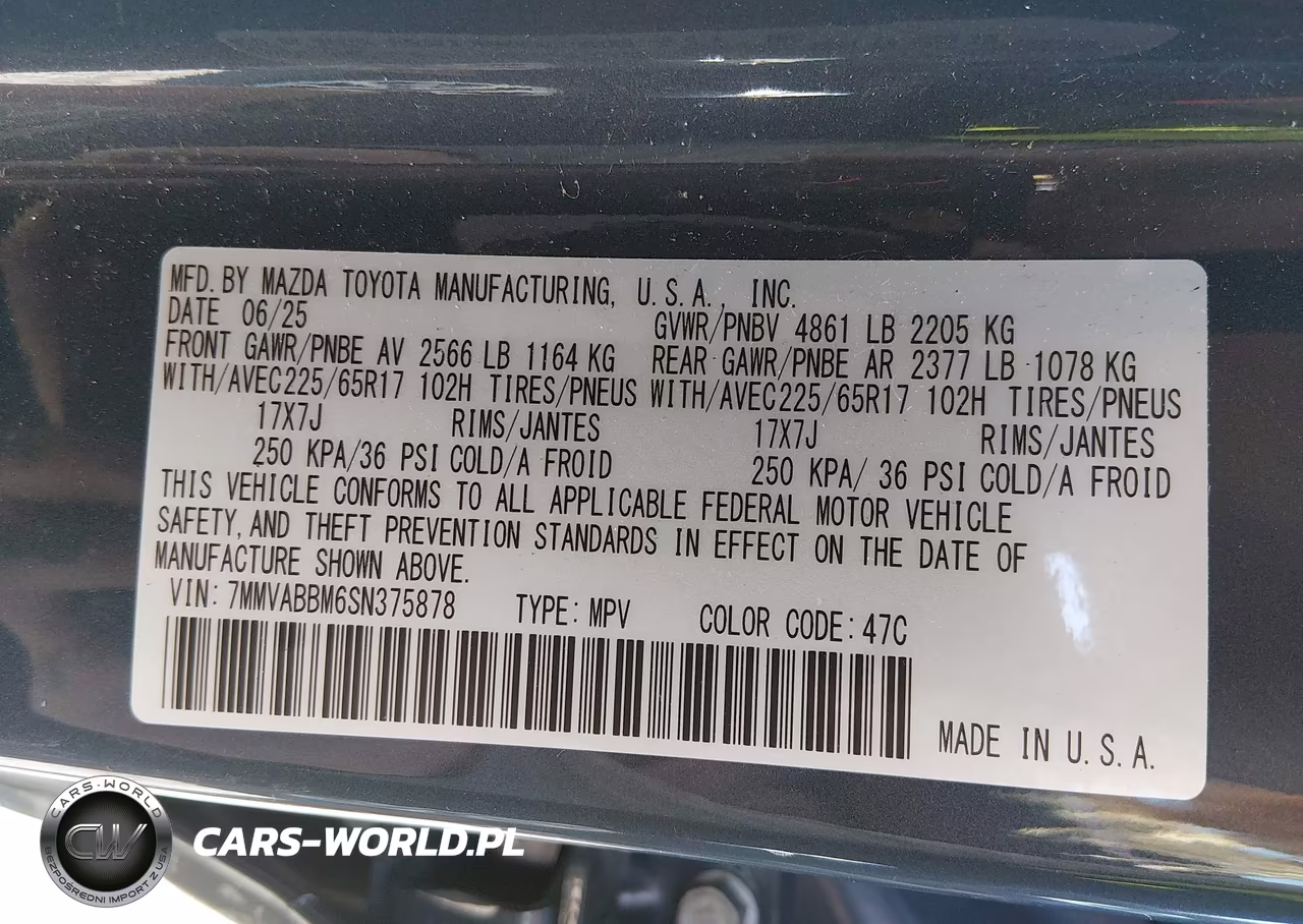 2025 Mazda Cx-50 2.5 S Preferred Package VIN:7MMVABBM6SN375878 - 9
