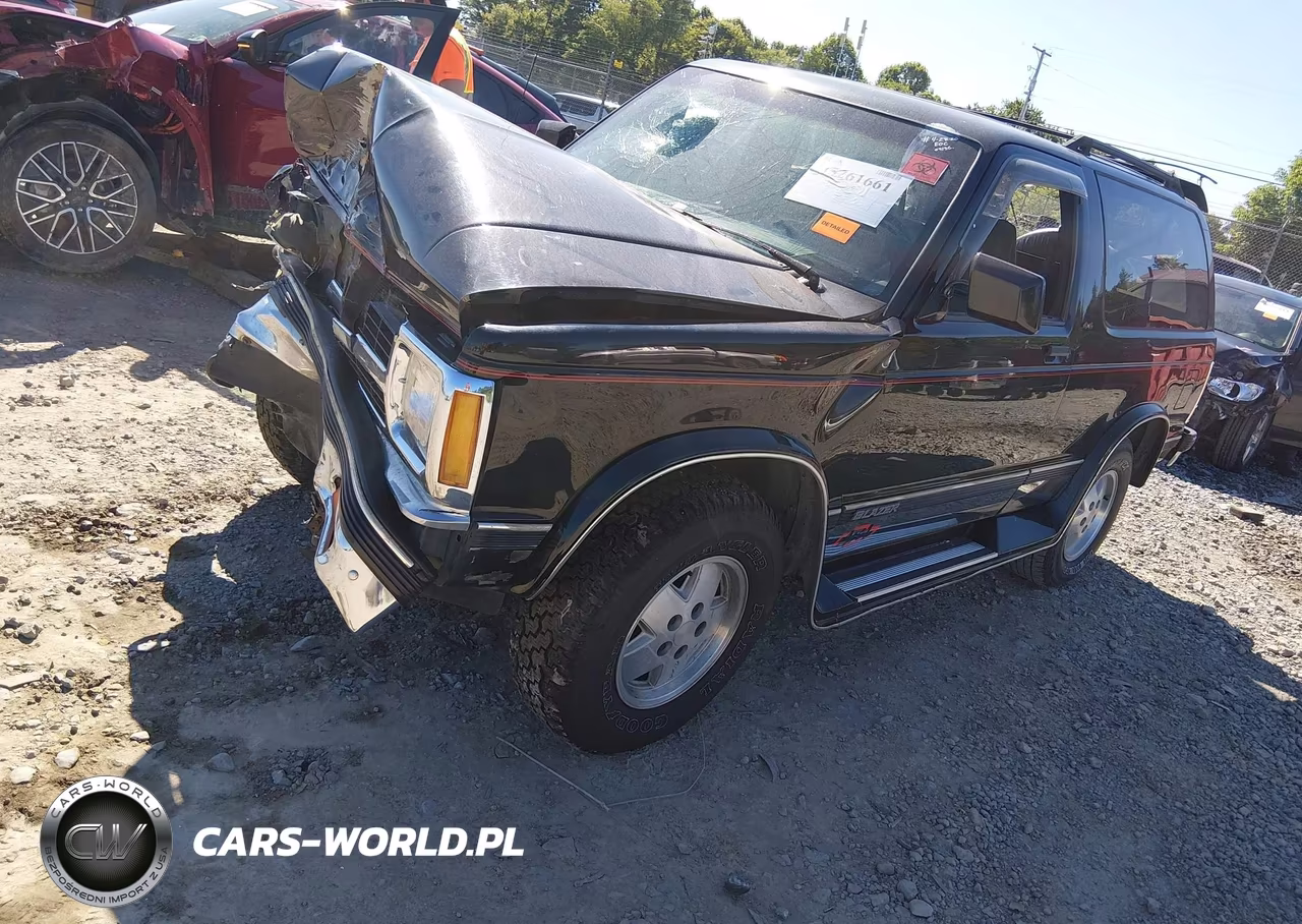 1991 Chevrolet Blazer S10 VIN:1GNCT18Z8M0107033 - 2