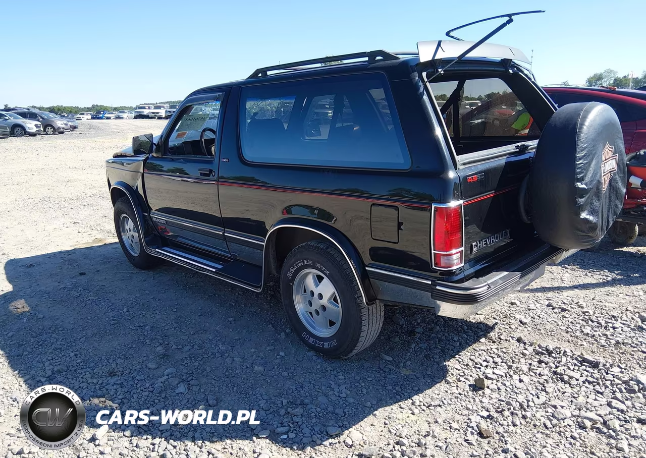 1991 Chevrolet Blazer S10 VIN:1GNCT18Z8M0107033 - 3