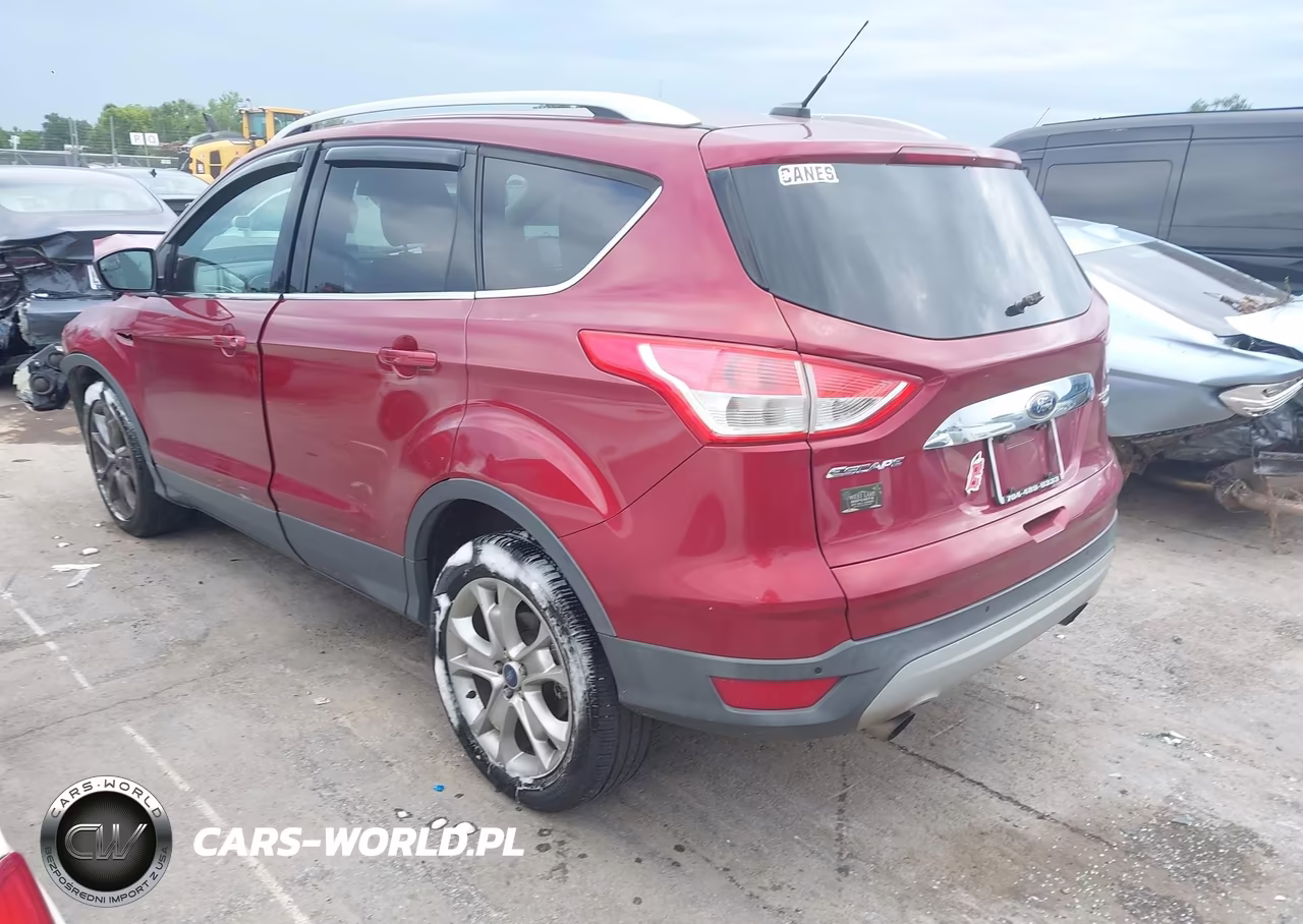 2014 Ford Escape Titanium VIN:1FMCU9J90EUB11114 - 3