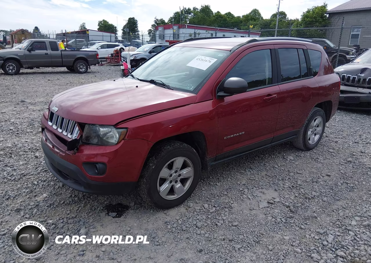 2016 Jeep Compass Sport VIN:1C4NJCBB7GD716934 - 2