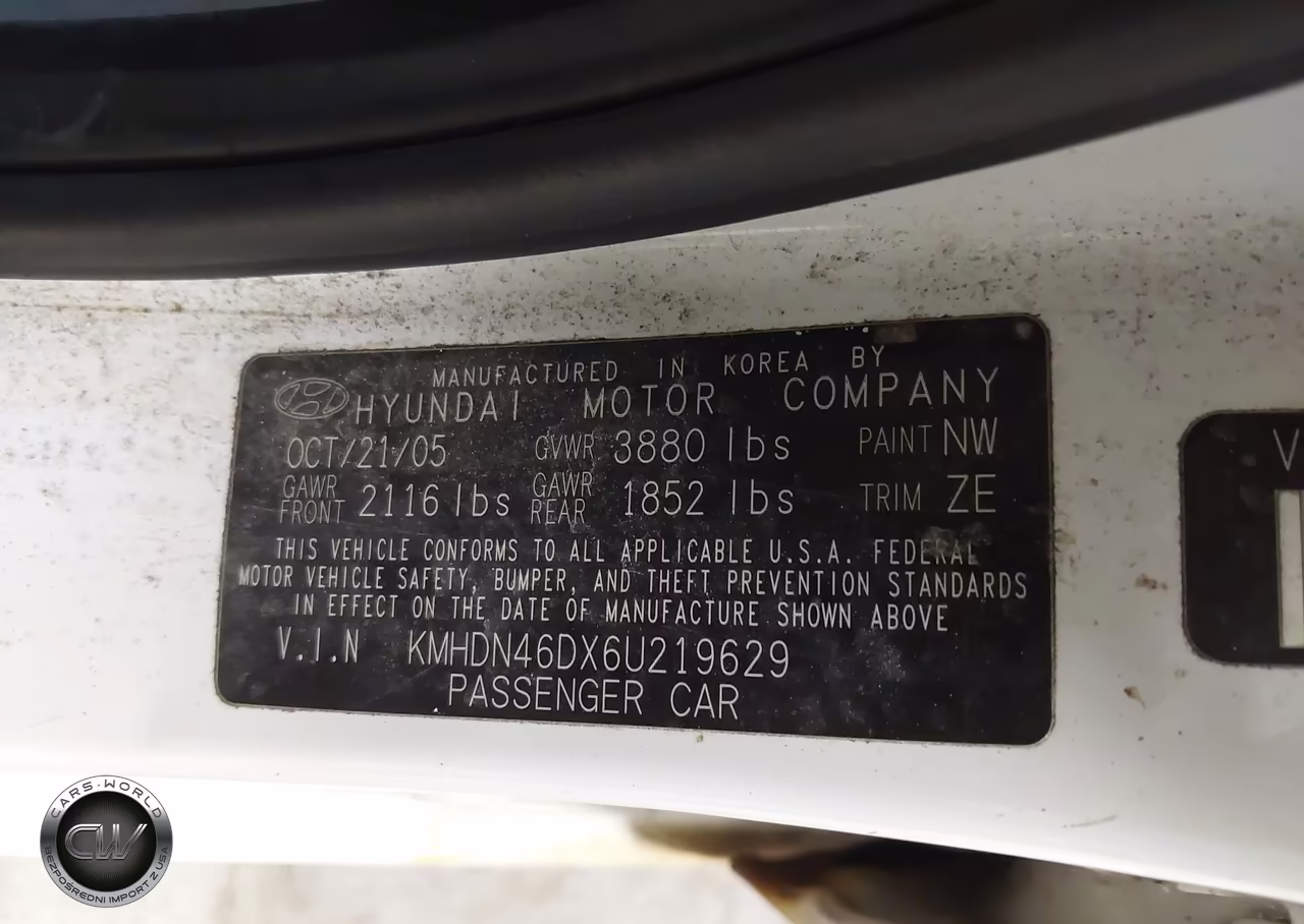 2006 Hyundai Elantra Gls-Limited VIN:KMHDN46DX6U219629 - 9