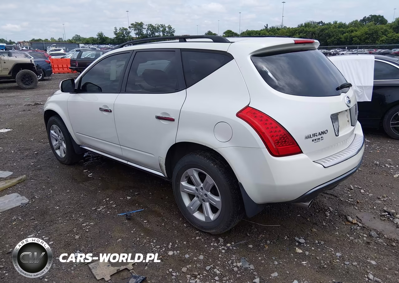 2006 Nissan Murano Sl VIN:JN8AZ08T96W405762 - 3