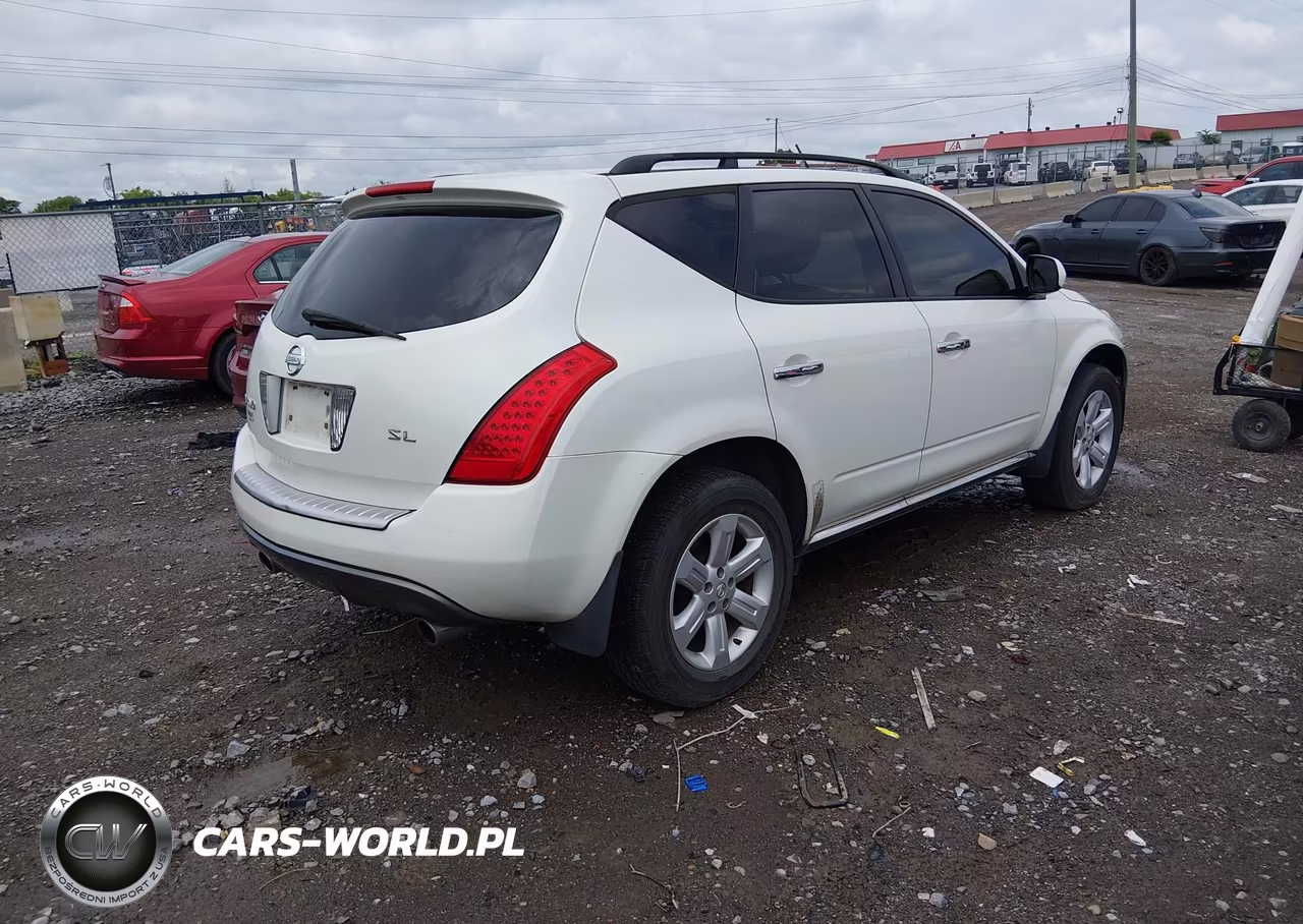 2006 Nissan Murano Sl VIN:JN8AZ08T96W405762 - 4