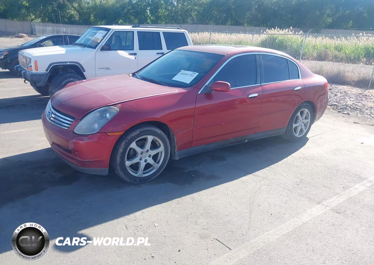 2004 Infiniti G35X VIN:JNKCV51F14M702145 - 2