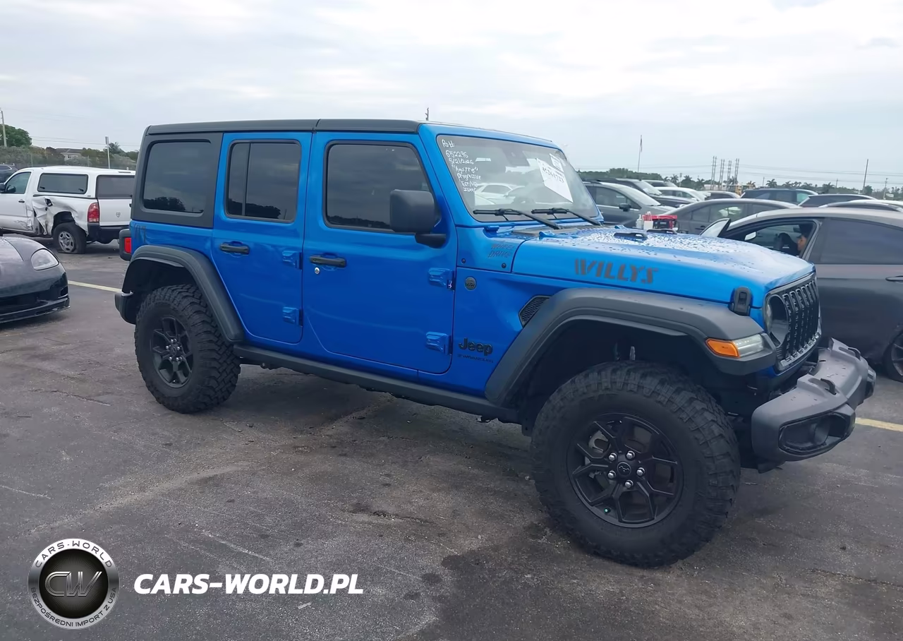 2024 Jeep Wrangler 4-Door Willys 4X4 – zdjęcie 1 z 17