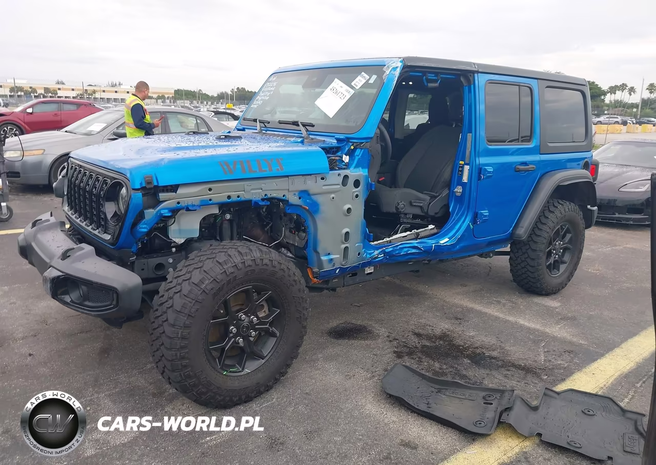 2024 Jeep Wrangler 4-Door Willys 4X4 VIN:1C4PJXDG2RW286326 - 2