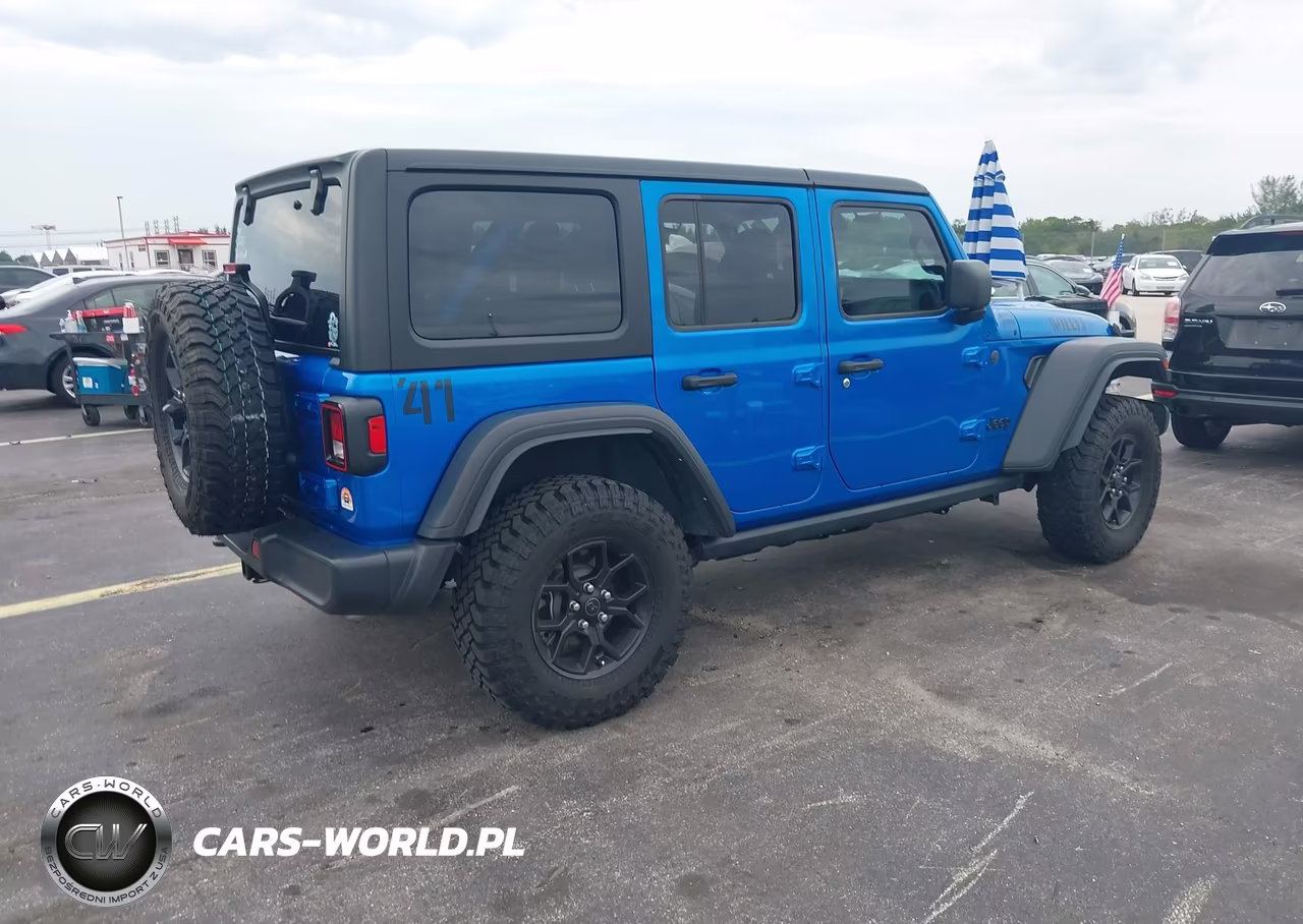 2024 Jeep Wrangler 4-Door Willys 4X4 VIN:1C4PJXDG2RW286326 - 4