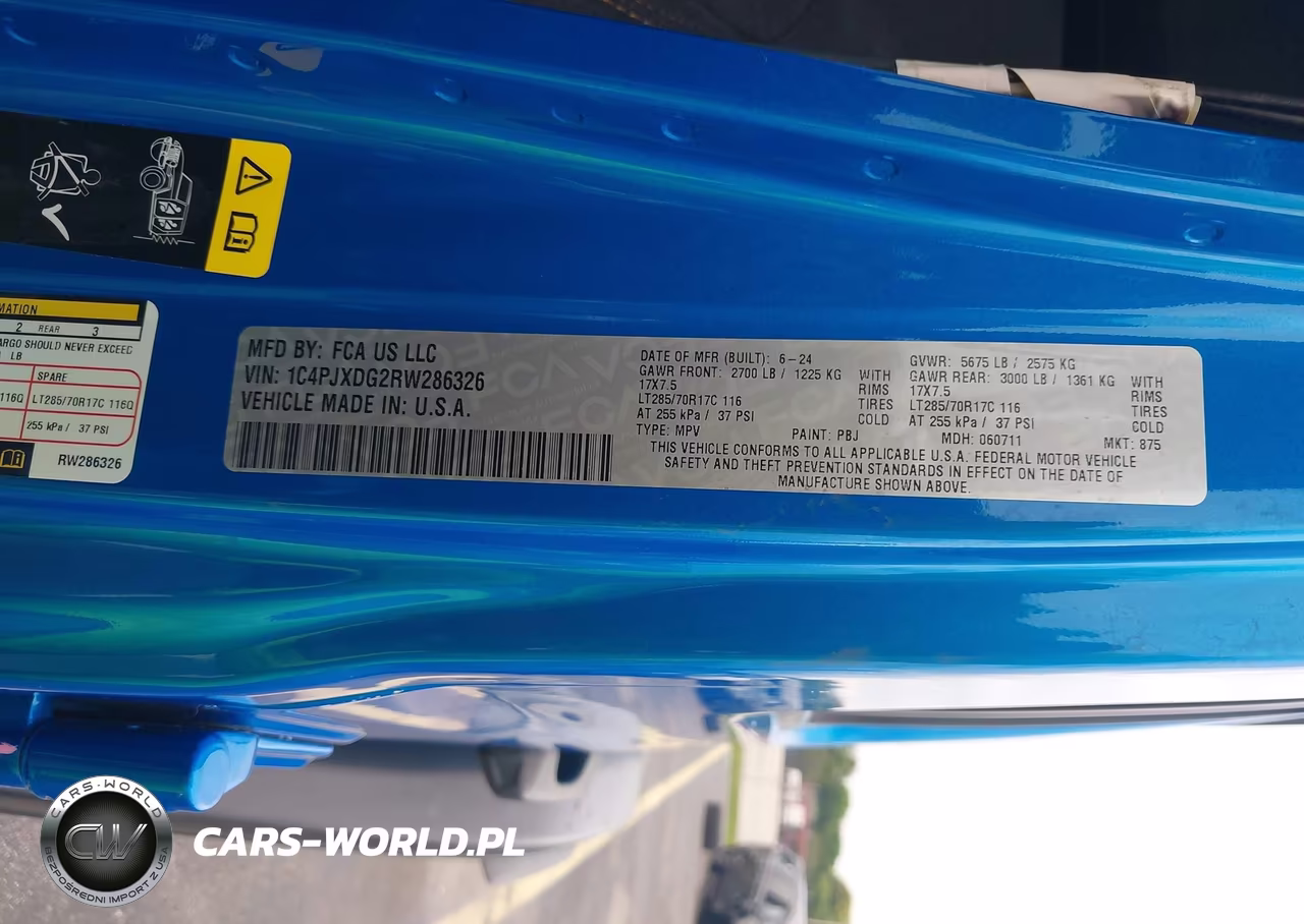 2024 Jeep Wrangler 4-Door Willys 4X4 VIN:1C4PJXDG2RW286326 - 9