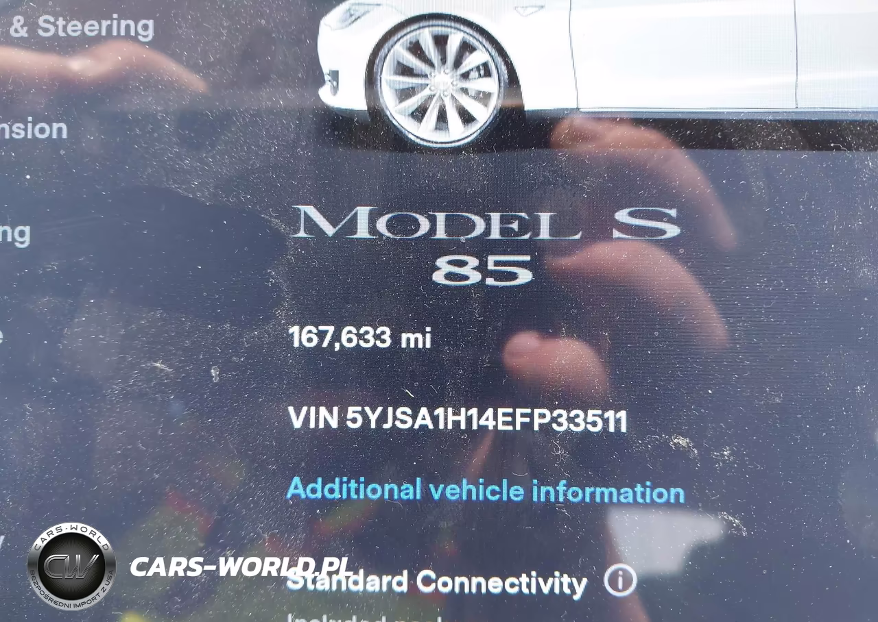 2014 Tesla Model S P85 VIN:5YJSA1H14EFP33511 - 15