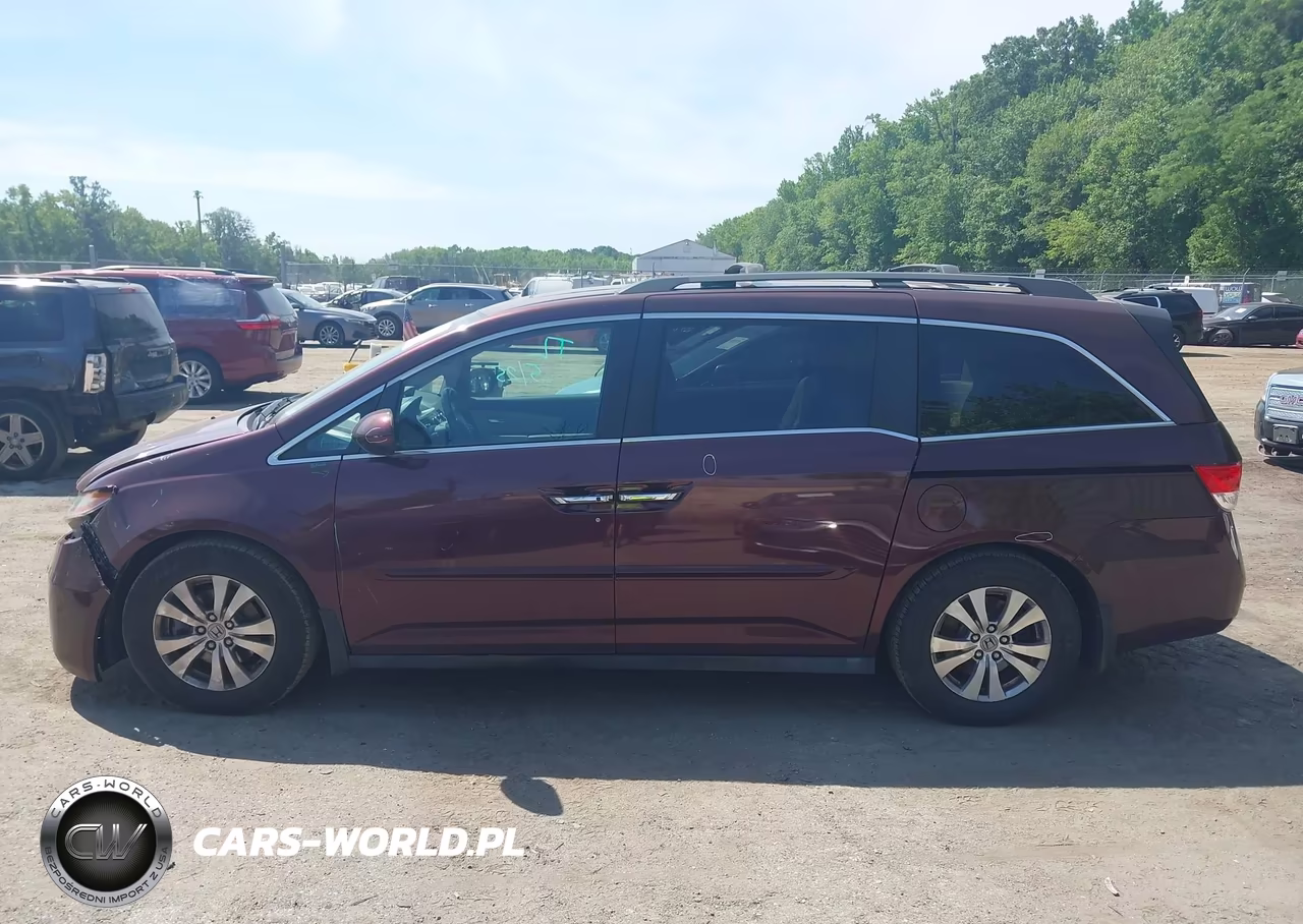 2014 Honda Odyssey Ex-L VIN:5FNRL5H62EB005195 - 14
