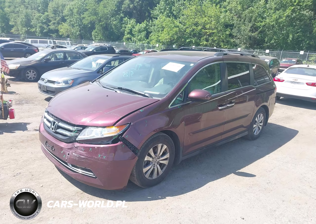 2014 Honda Odyssey Ex-L VIN:5FNRL5H62EB005195 - 2