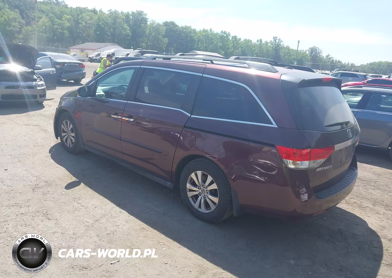 2014 Honda Odyssey Ex-L VIN:5FNRL5H62EB005195 - 3
