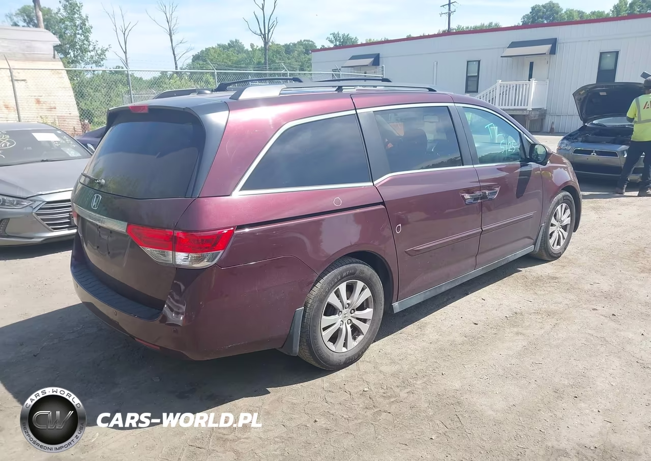 2014 Honda Odyssey Ex-L VIN:5FNRL5H62EB005195 - 4
