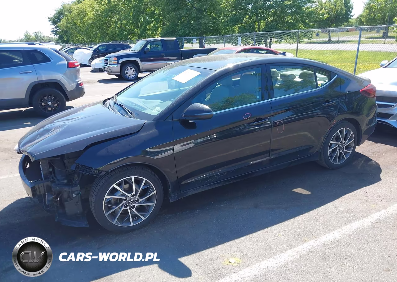 2020 Hyundai Elantra Limited VIN:5NPD84LF5LH523507 - 2