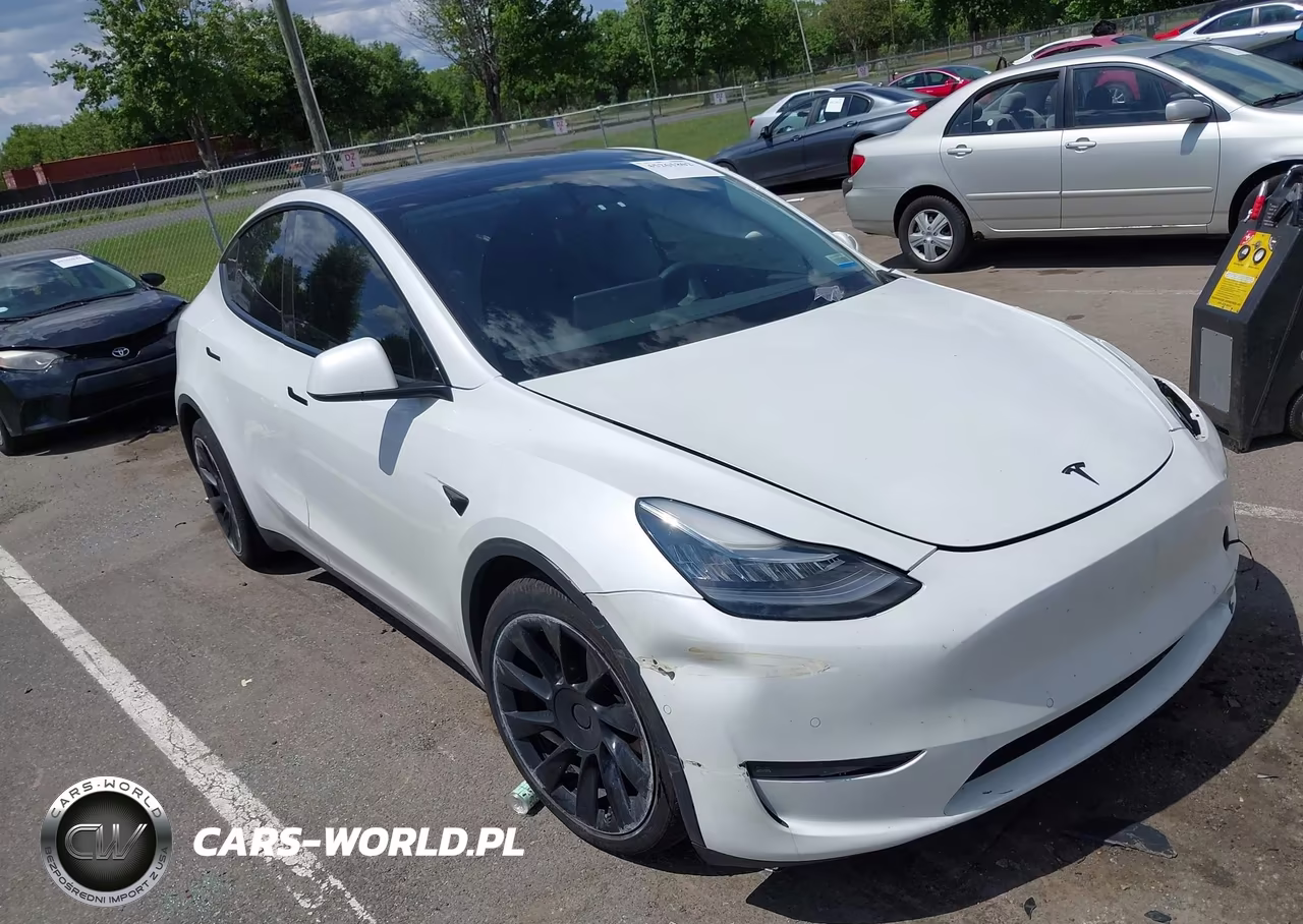 2022 Tesla Model Y Long Range Dual Motor All-Wheel Drive VIN:7SAYGDEEXNF362553 - 1