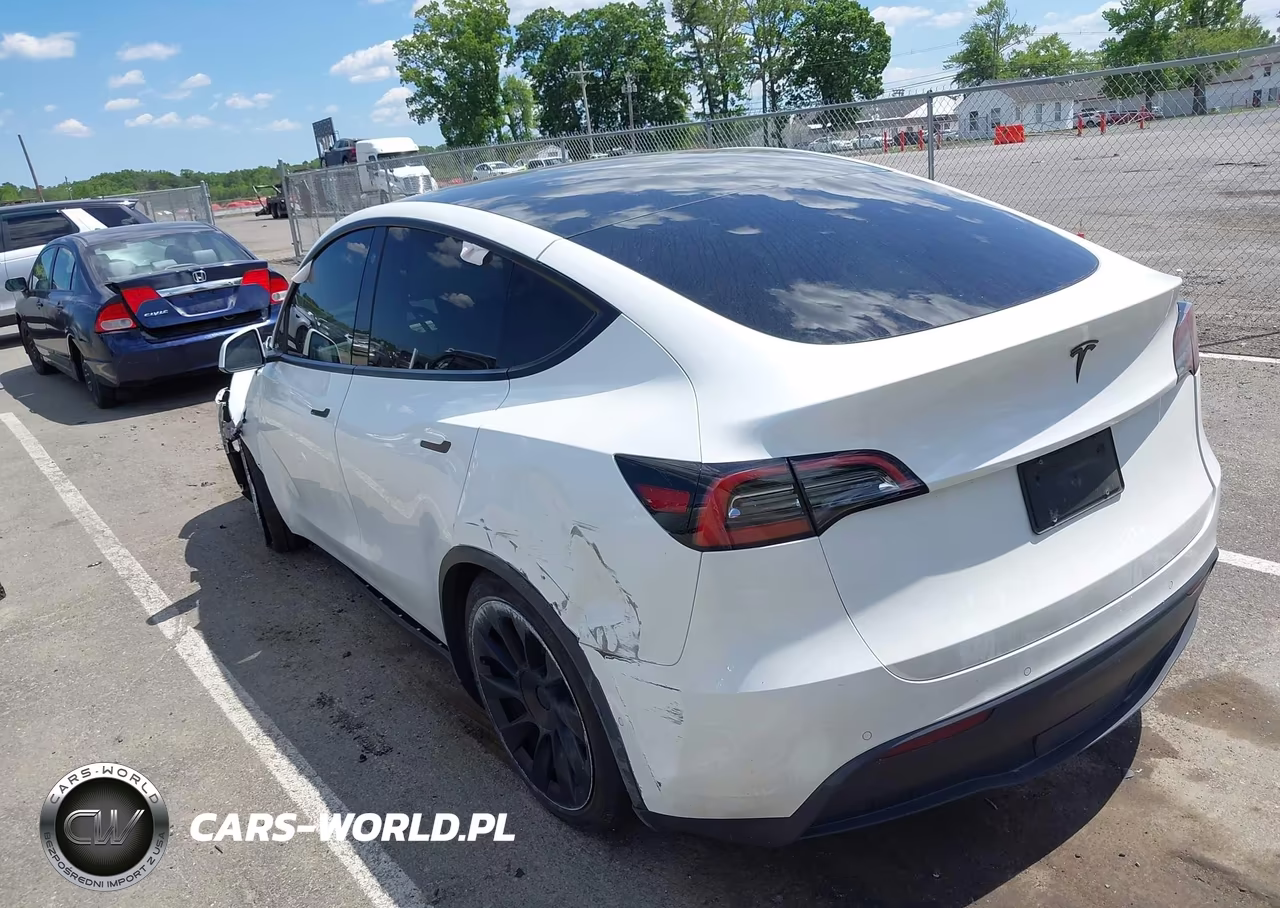 2022 Tesla Model Y Long Range Dual Motor All-Wheel Drive VIN:7SAYGDEEXNF362553 - 3