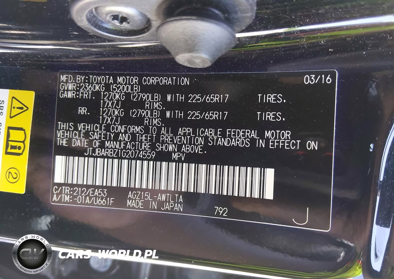 2016 Lexus Nx 200T VIN:JTJBARBZ1G2074559 - 9