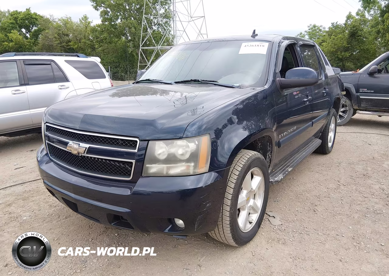 2008 Chevrolet Avalanche 1500 Lt VIN:3GNFK12358G281213 - 2